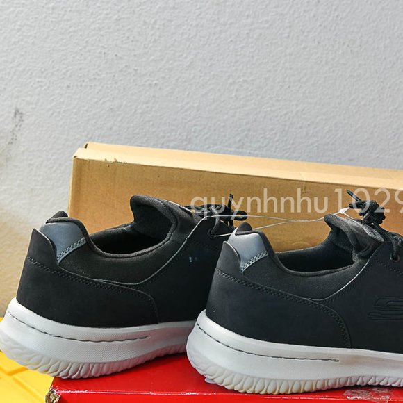 Skechers Men's Delson Shoe IN BLACK - Picture 3 of 5